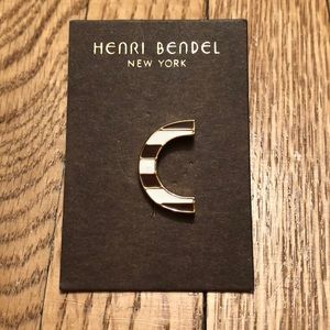 Henri Bendel “c” pin
